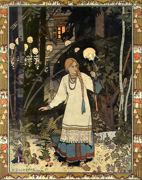 Василиса Прекрасная. Художник Иван Билибин