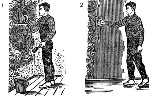 Затирка штукатурки теркой на стенах